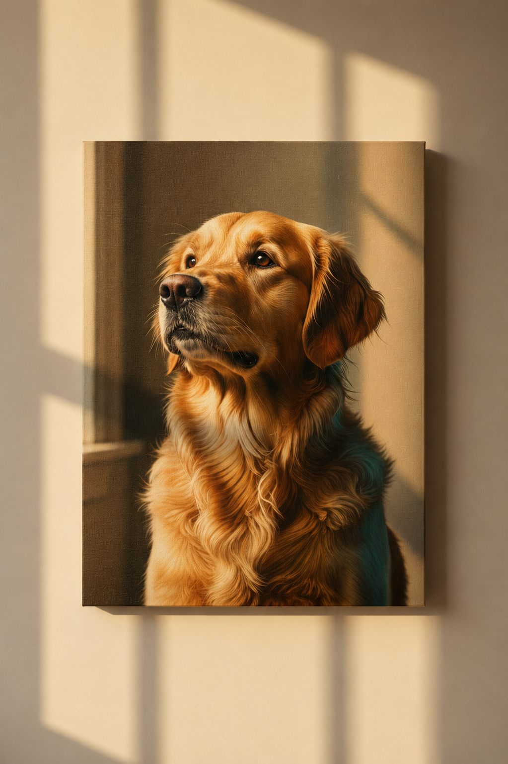 Large A3 Pet Canvas Print