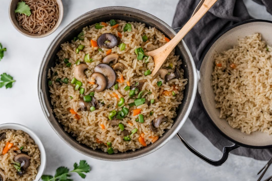 plant-based fried rice