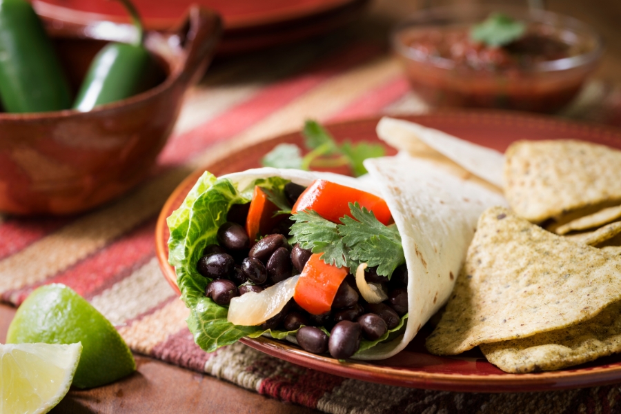 vegan burrito