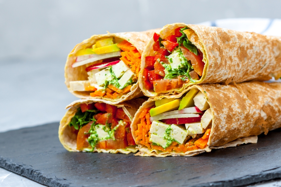 vegan burritos
