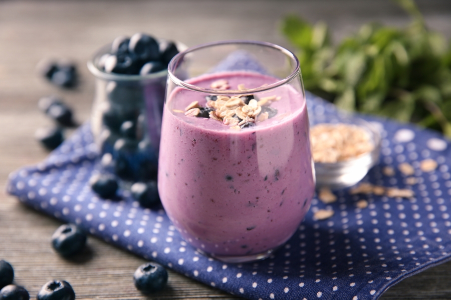 Berry Oat Smoothie