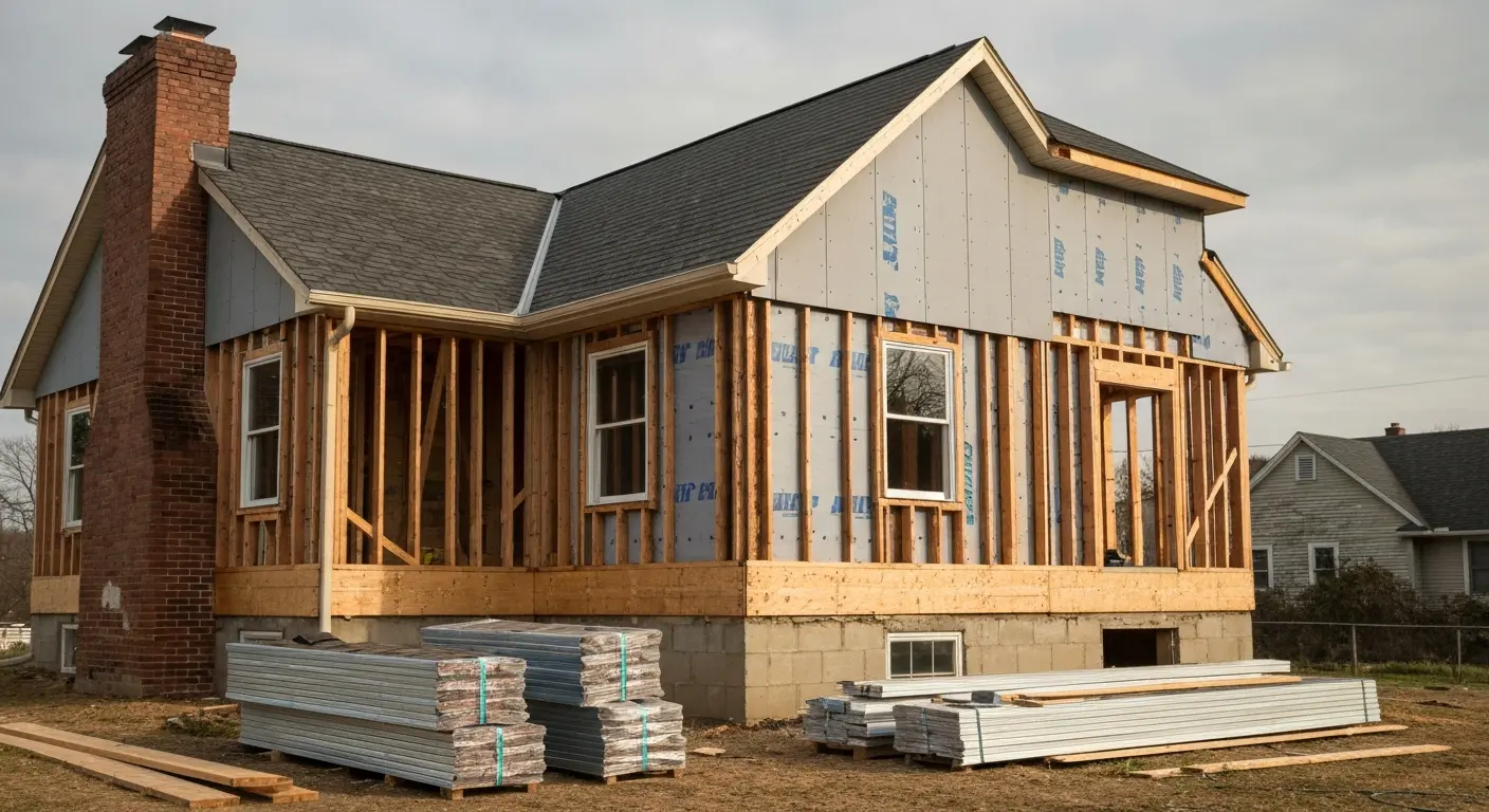 Whole-house renovation exterior