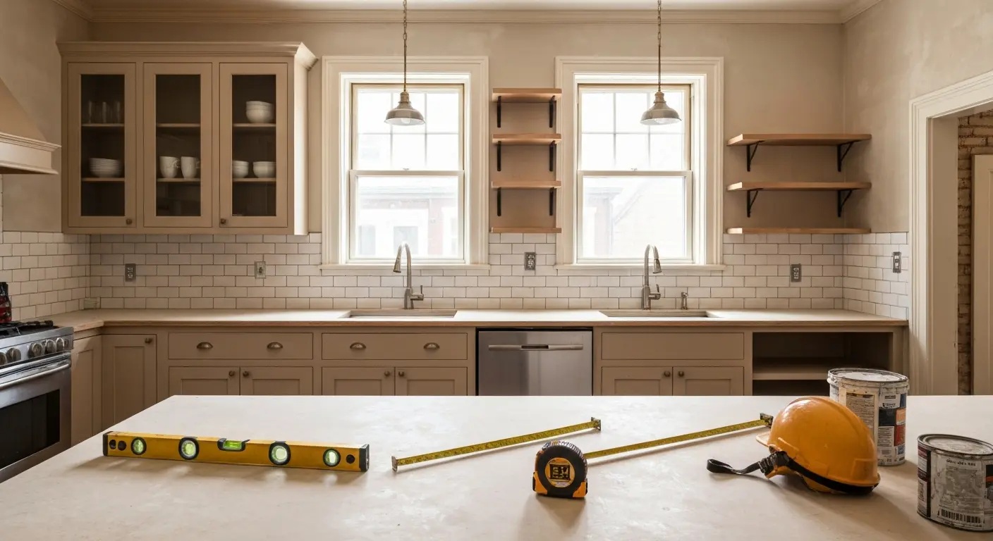 Kitchen remodeling project