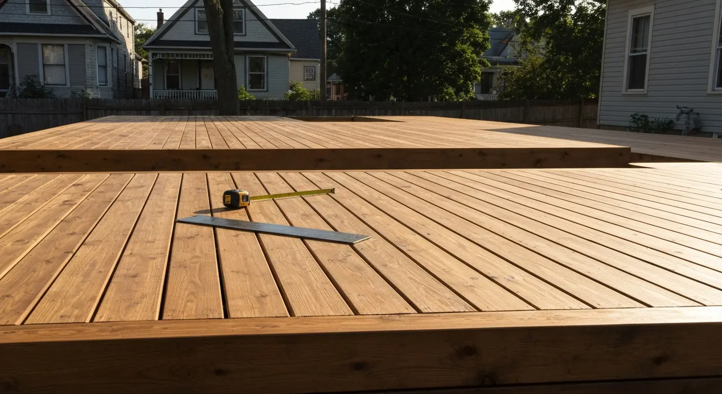 Wood deck installation Cincinnati
