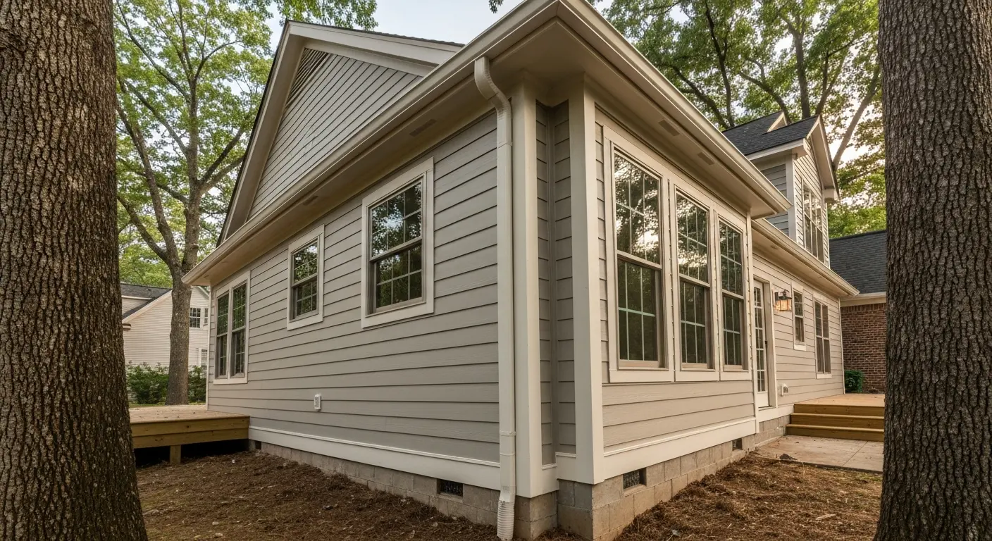 Room addition project in Covington