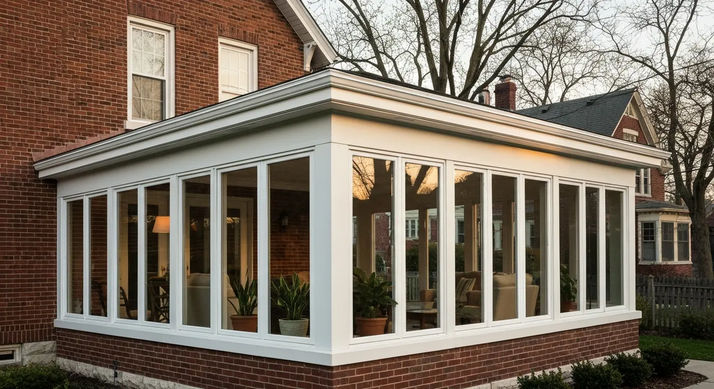 Room addition project in Hyde Park neighborhood