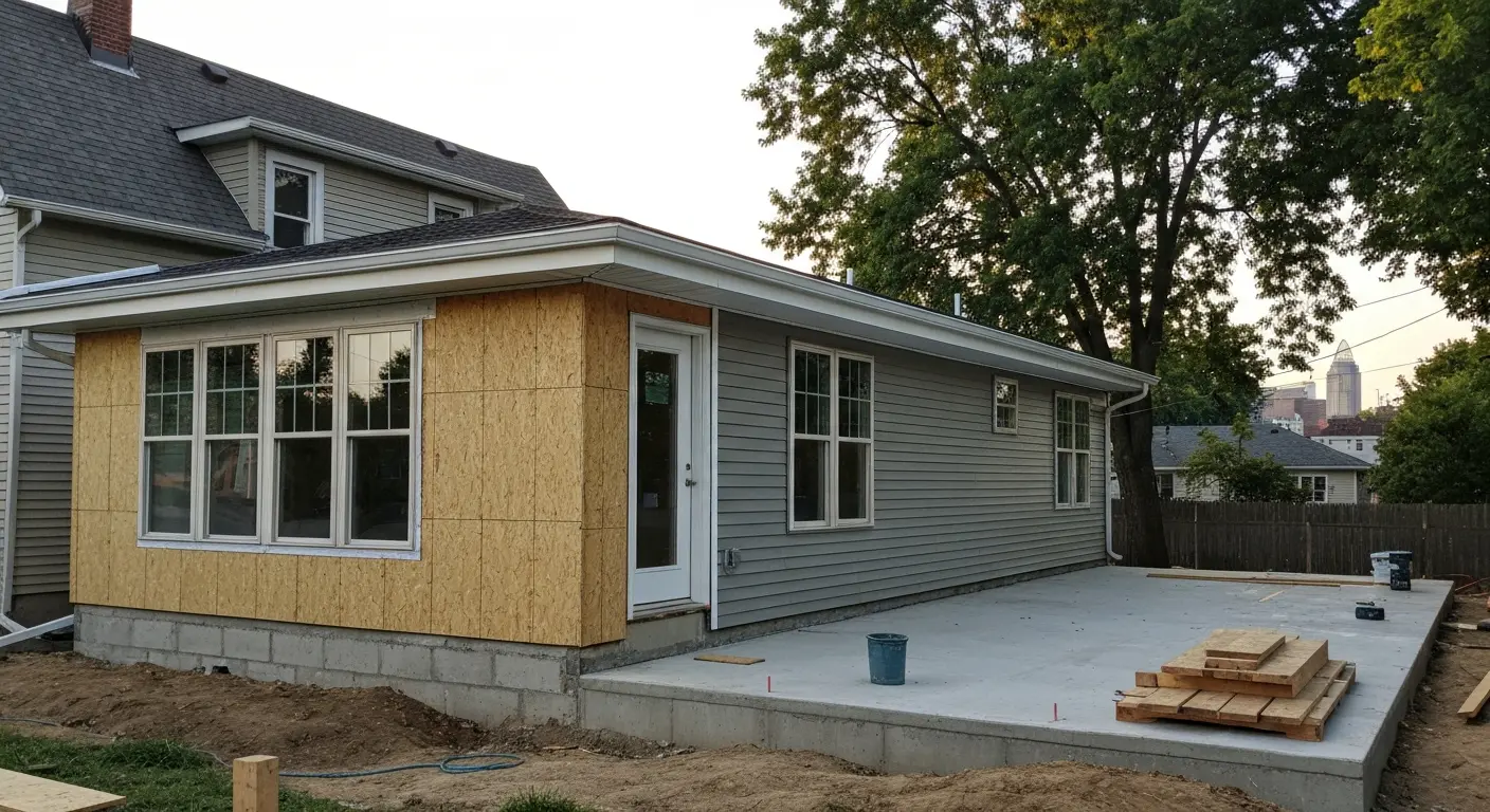 Room addition project