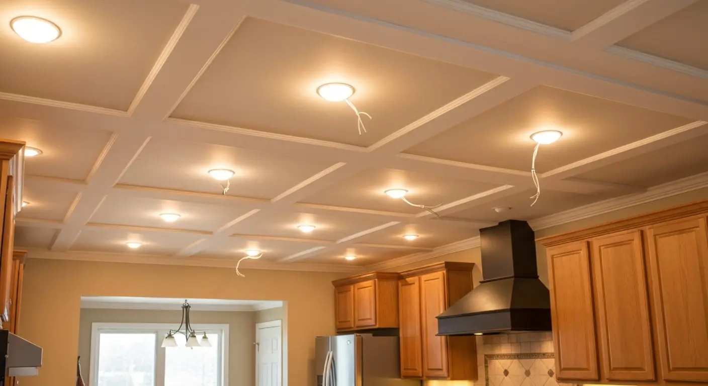 Kitchen ceiling lighting