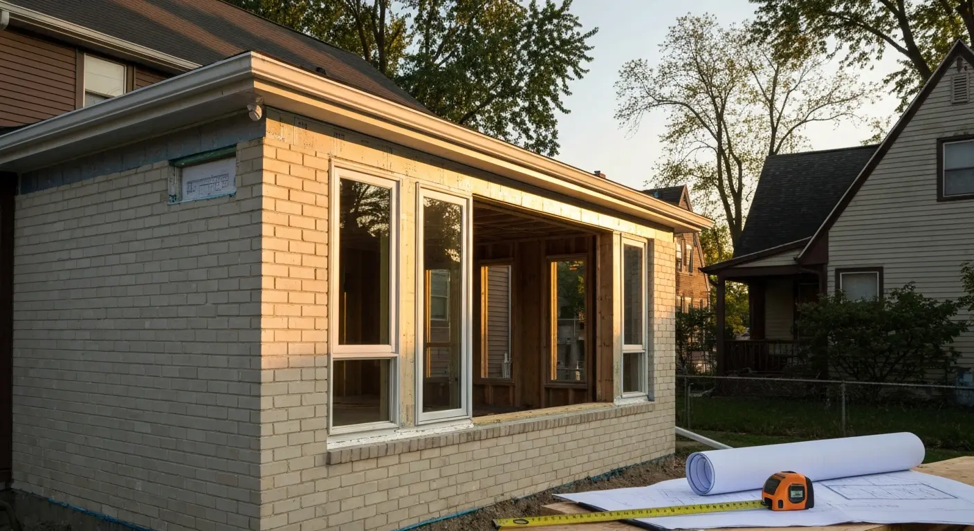 Home addition project
