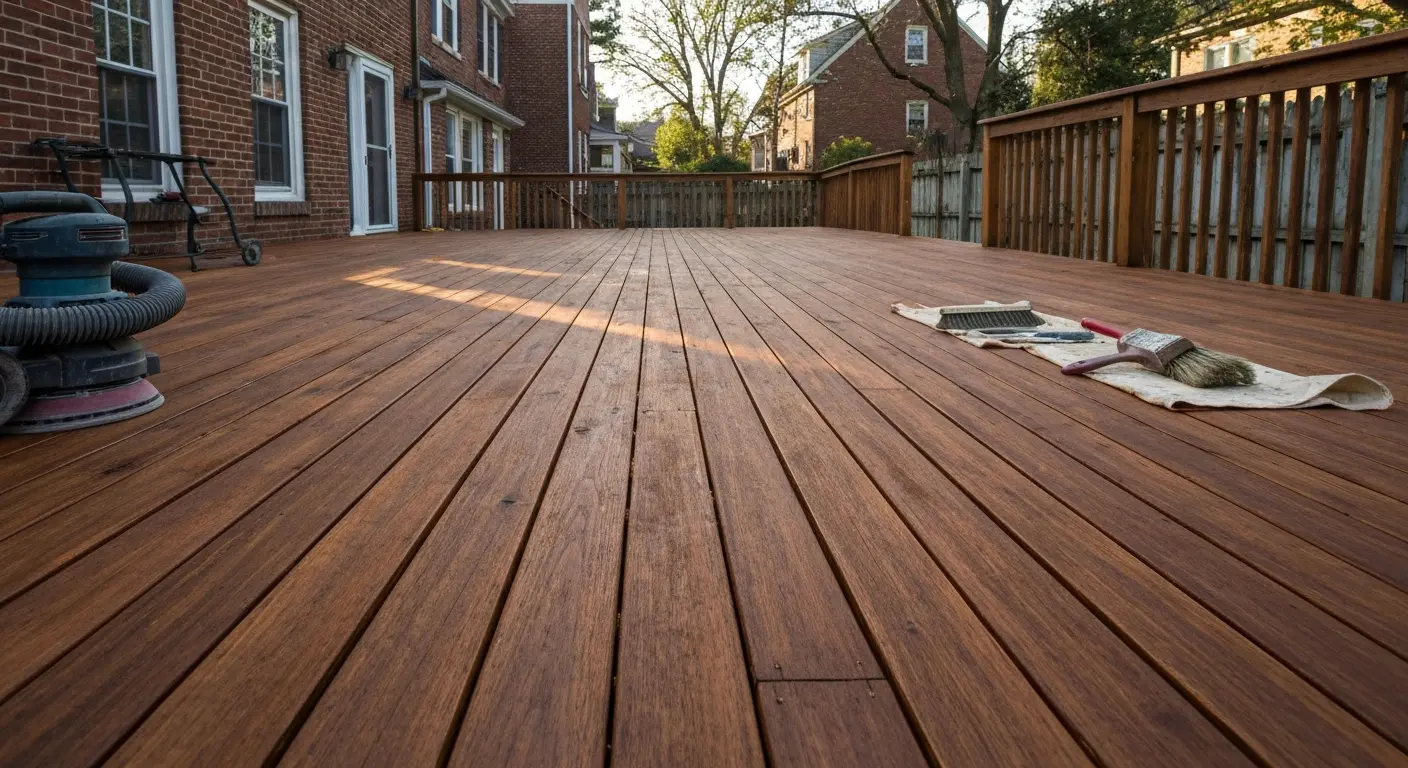 Deck surface restoration in Cincinnati
