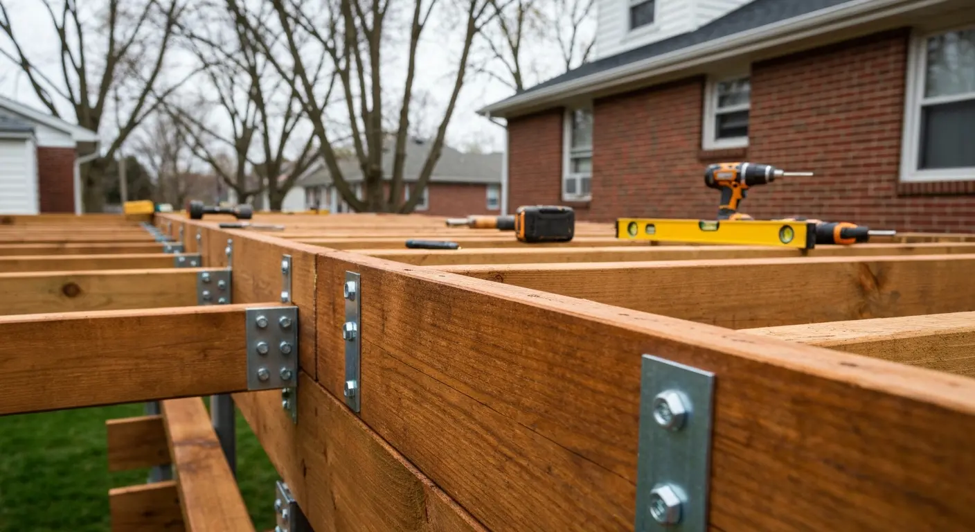 Deck structural repair in Cincinnati