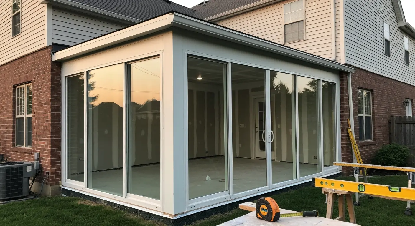 Home addition in Newport Kentucky