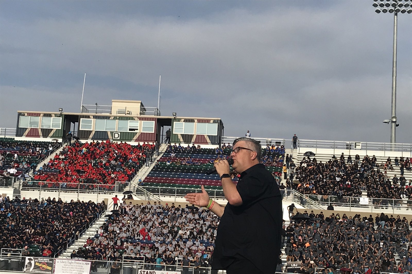 Ken Hartley speaking at an event