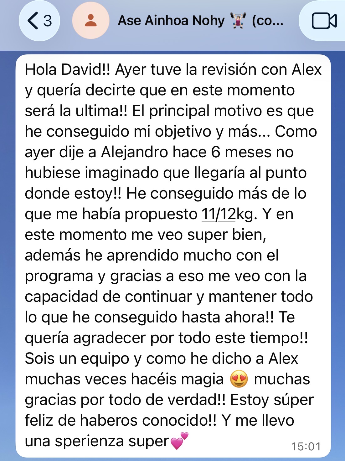 Reseña de Ainhoa