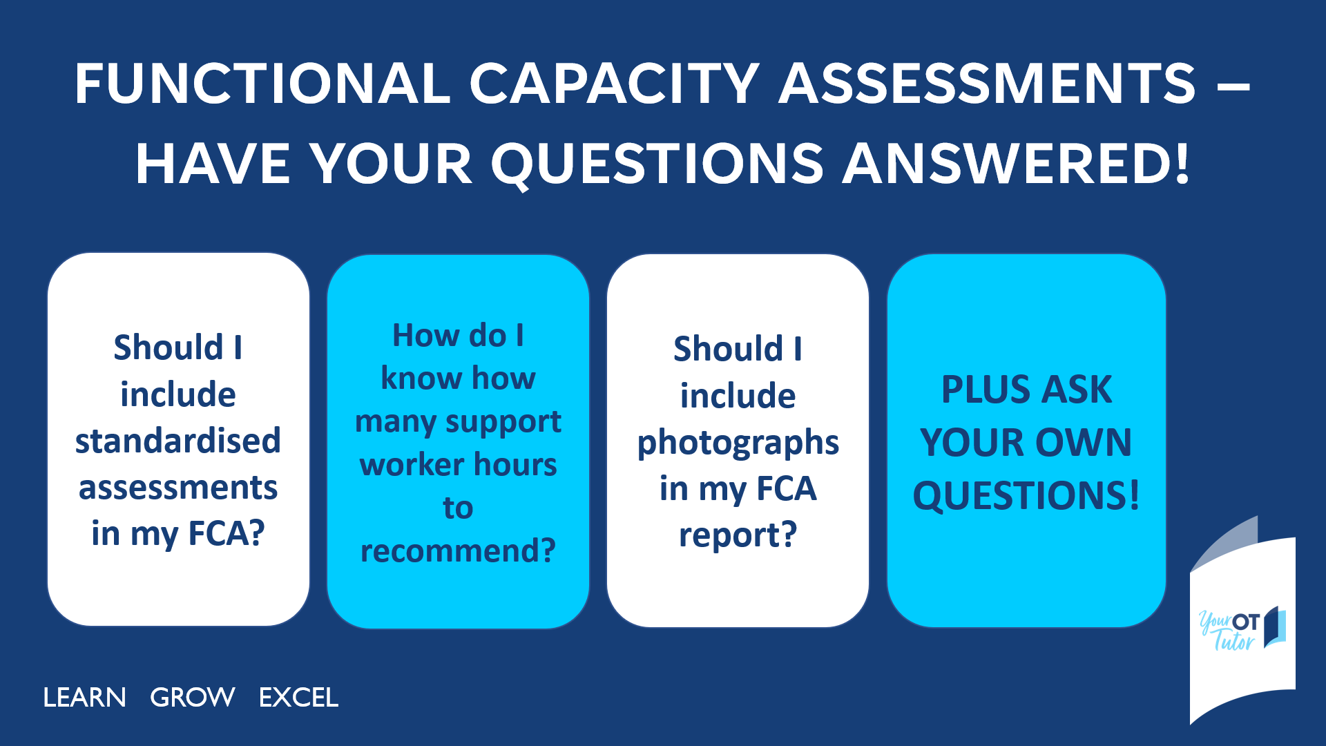 functional capacity assessment questions