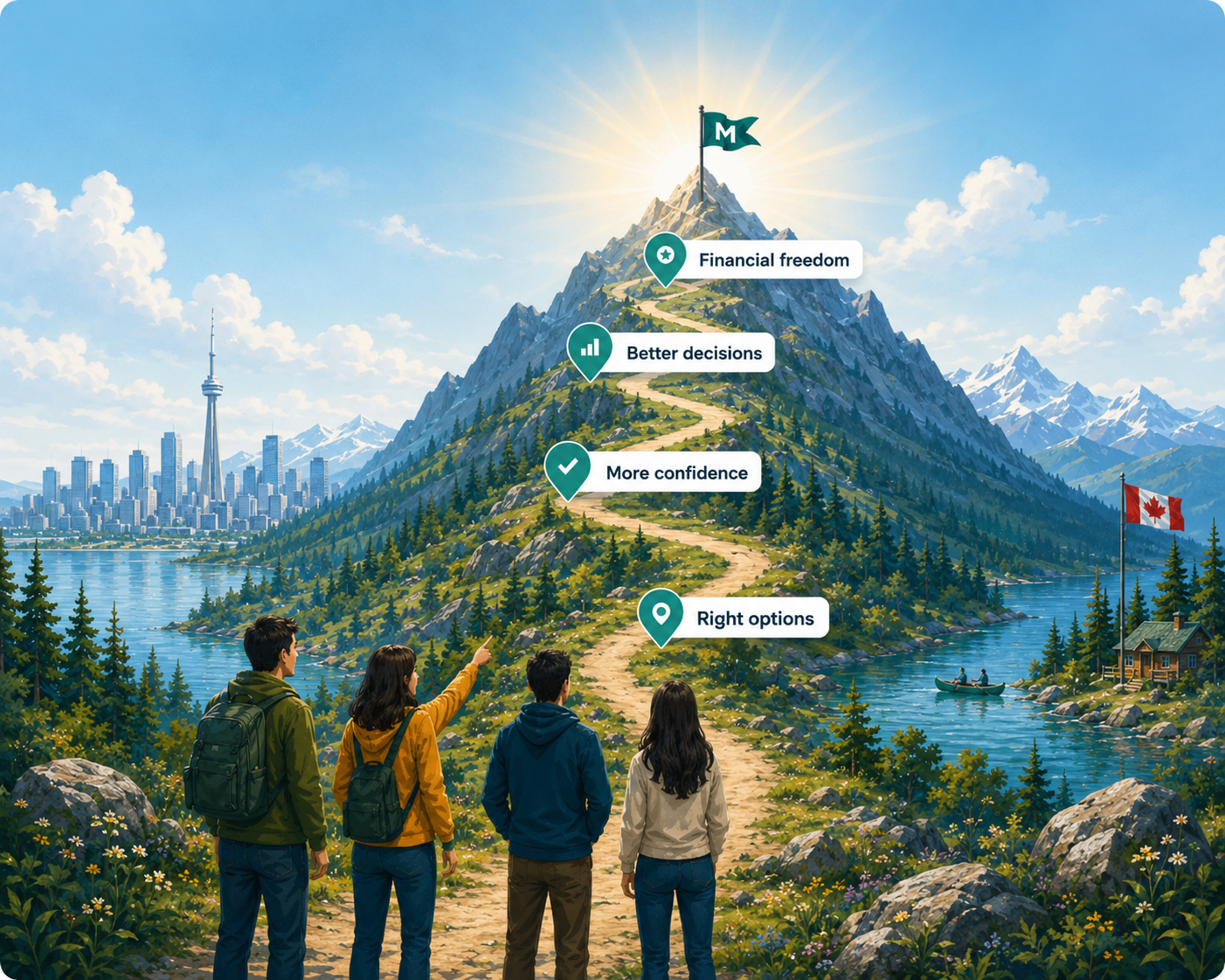 A Canadian path toward financial freedom, better decisions, more confidence and the right options