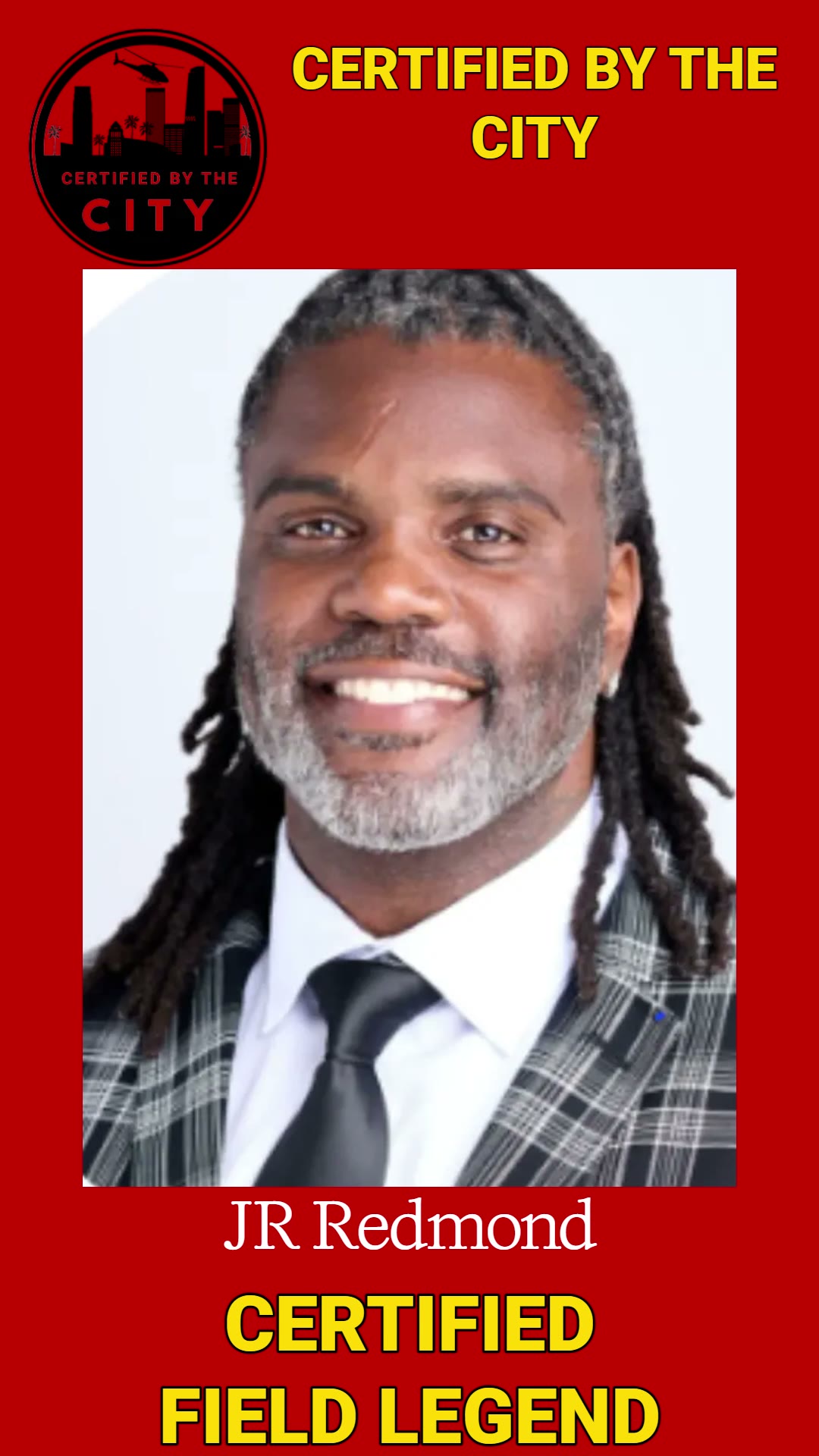 JR Redmond — Certified Field Legend
