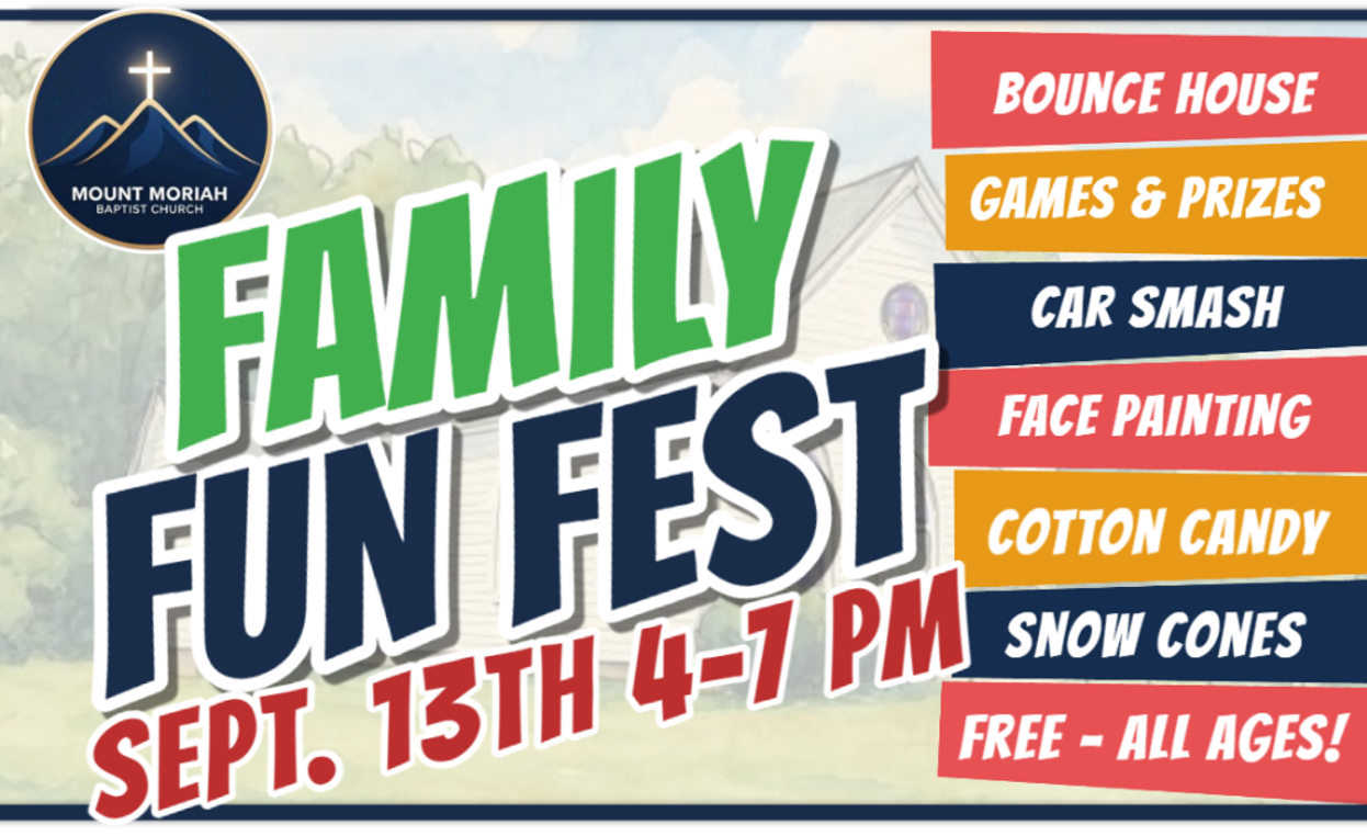 Family Fun Fest at Mount Moriah Baptist Church