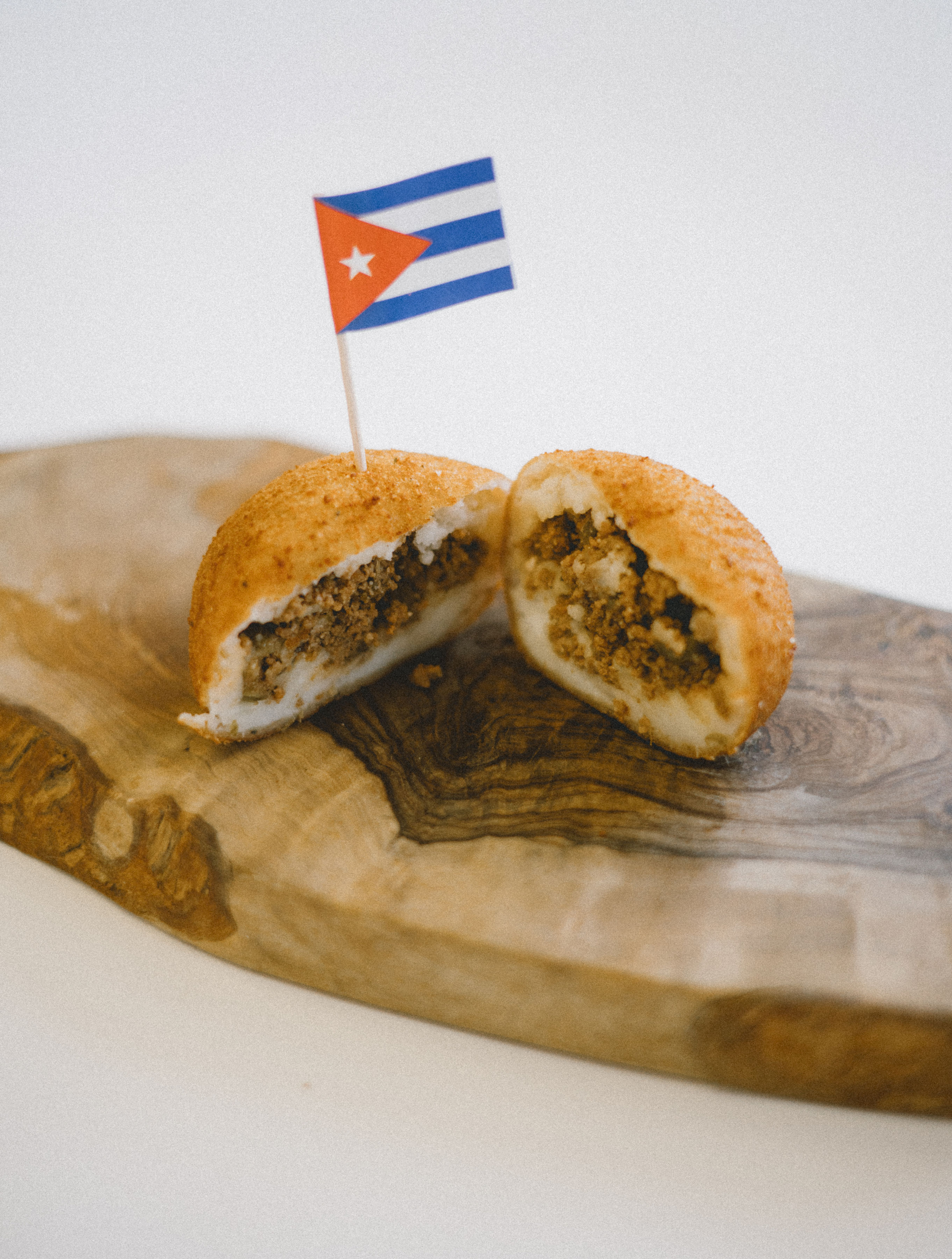 Fresh Cuban pastries and sweets on display