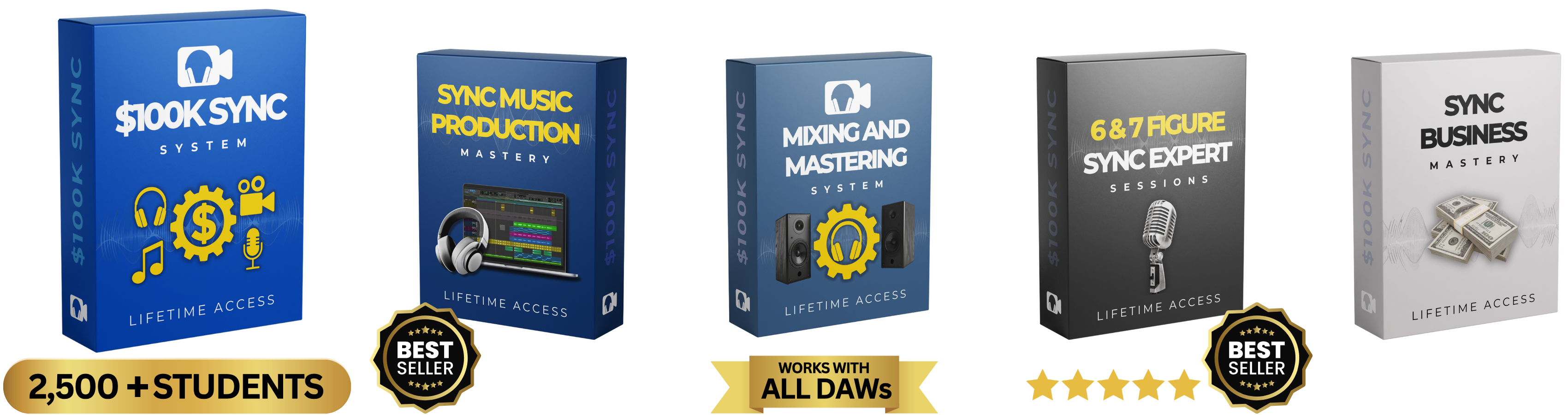 $100K Sync Bundle — 5 Courses