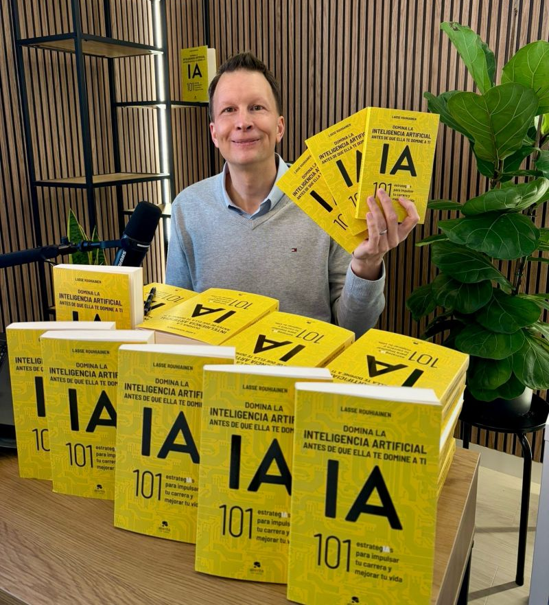 Lasse Rouhiainen, autor del libro