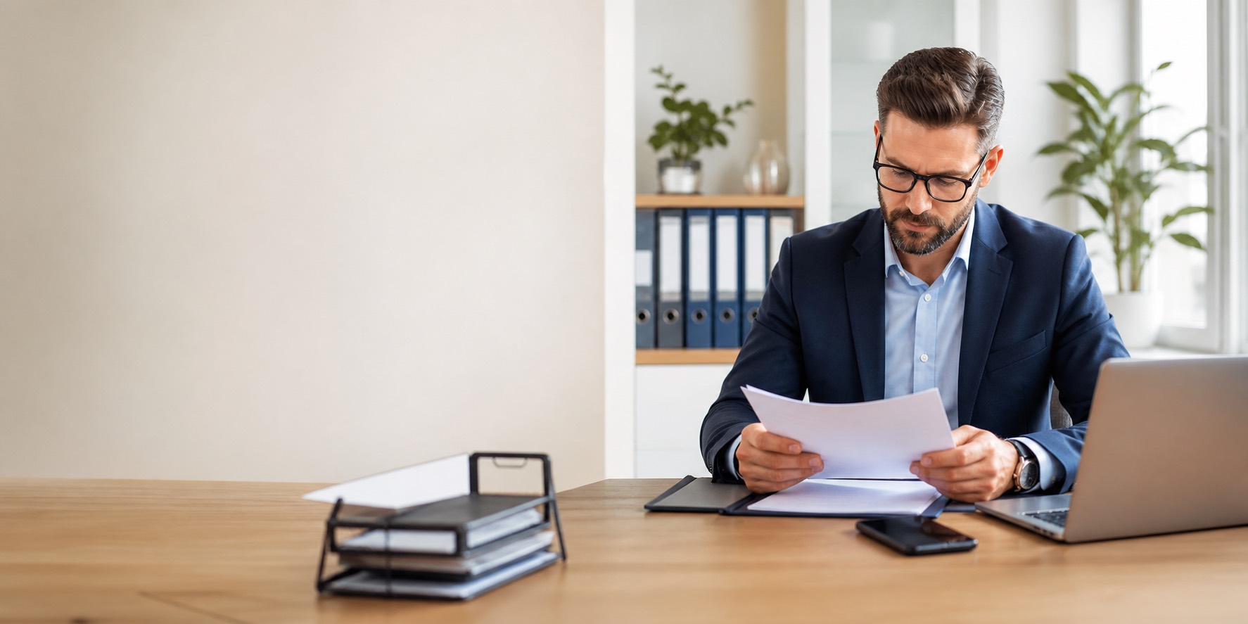 Accounting and tax firm reviewing client reminders and document follow-up