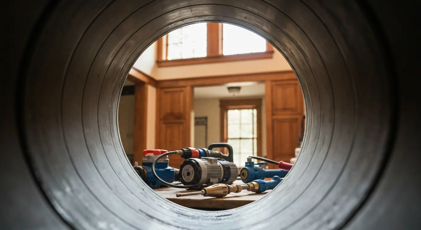 Drain cleaning service