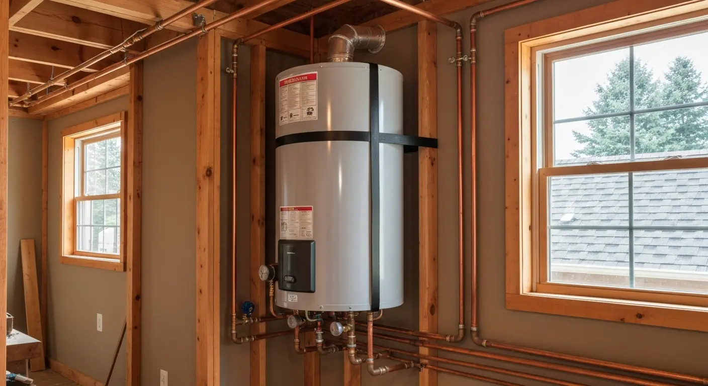 Water heater installation