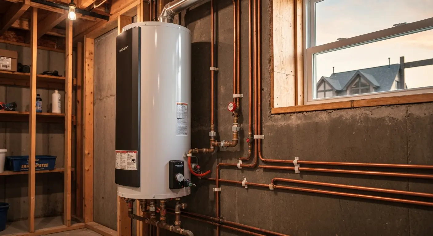 Water heater installation
