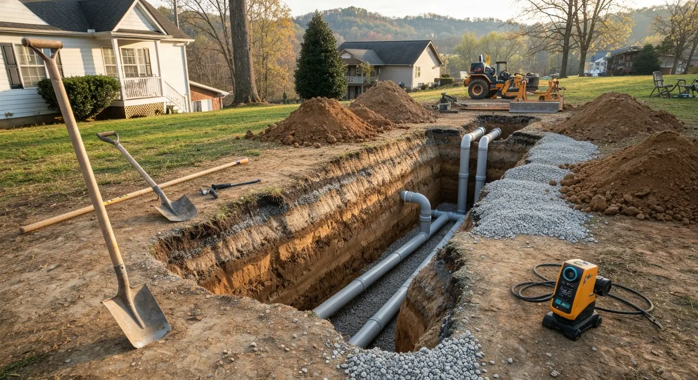 Sewer line repair