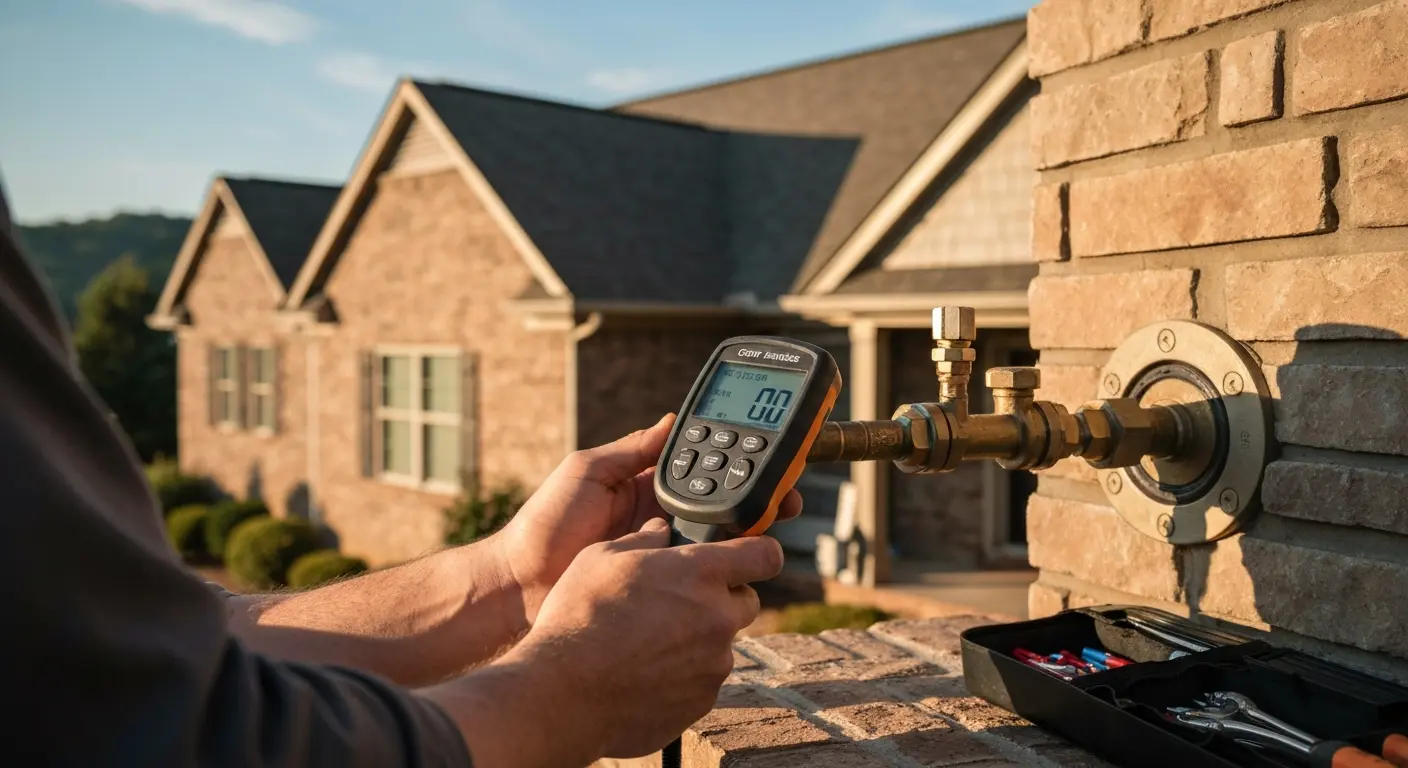 Gas leak repair in Sevierville
