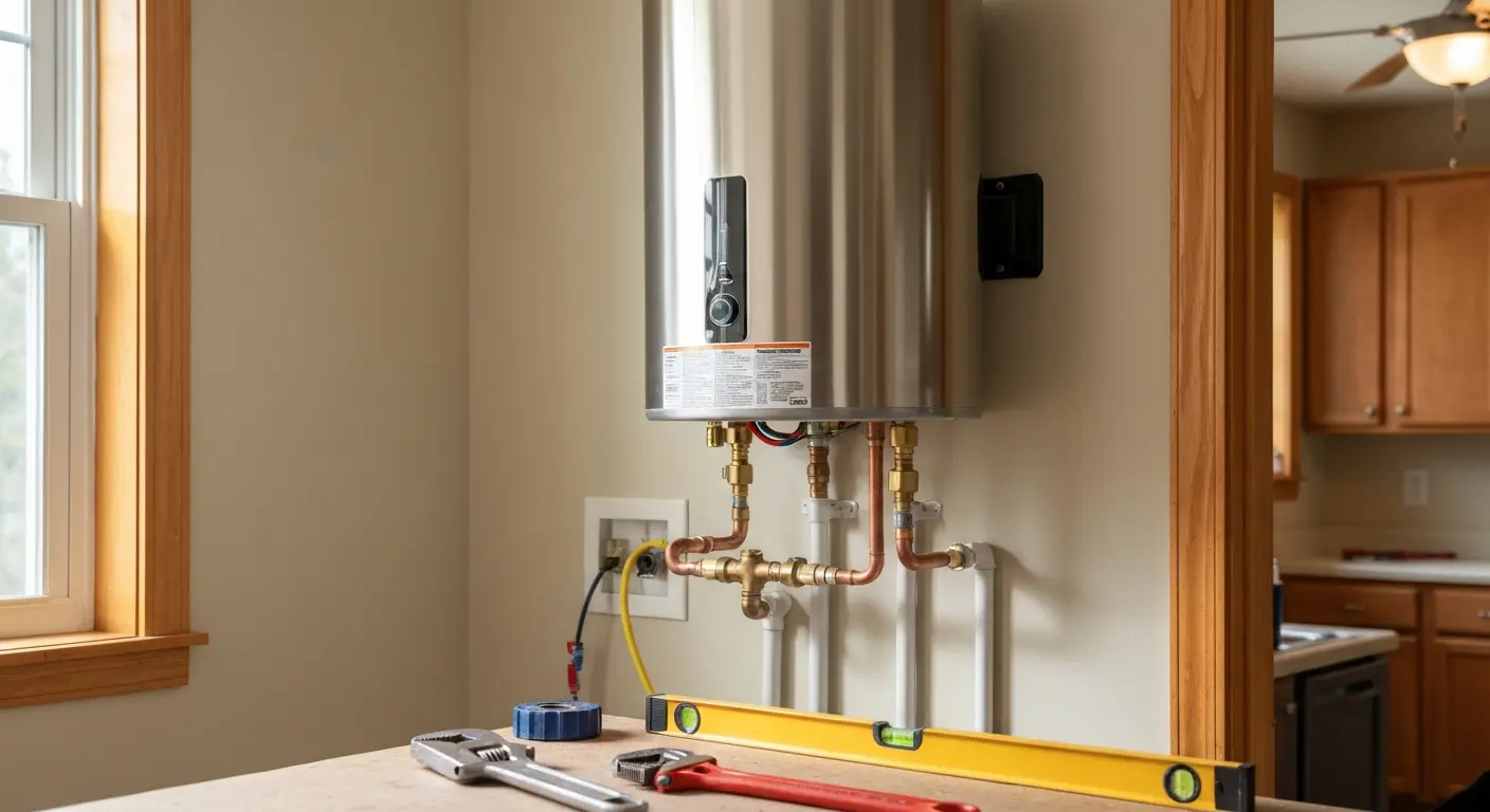 Water heater replacement project