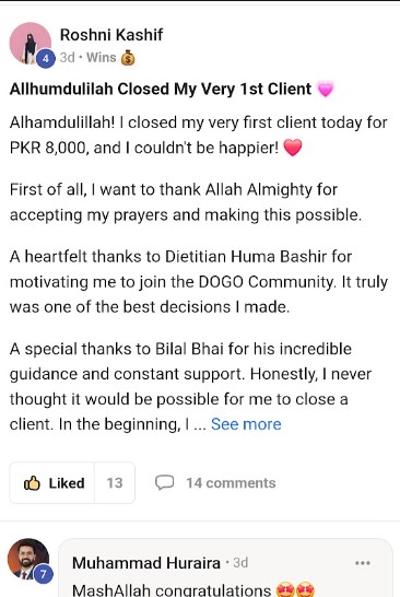 Growth Dojo community win 23