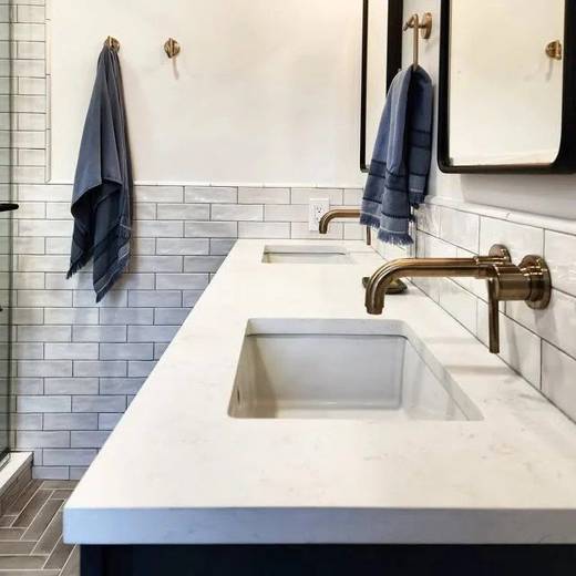 Bathroom remodel by Kutuzov Tile and Stone