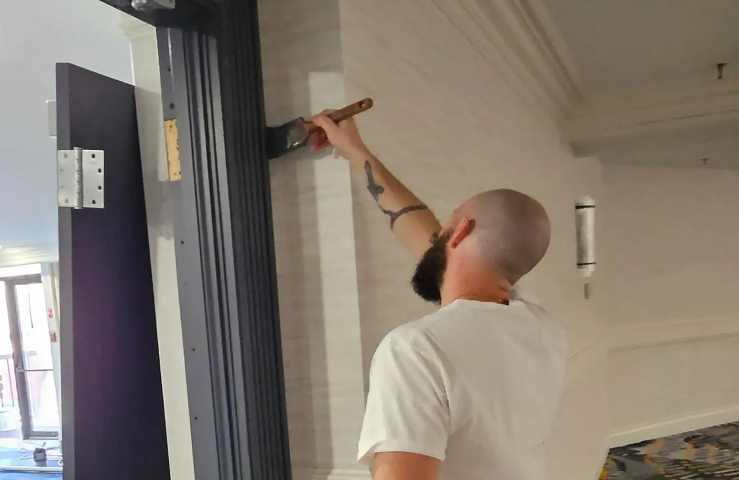 Revive Painting team at work