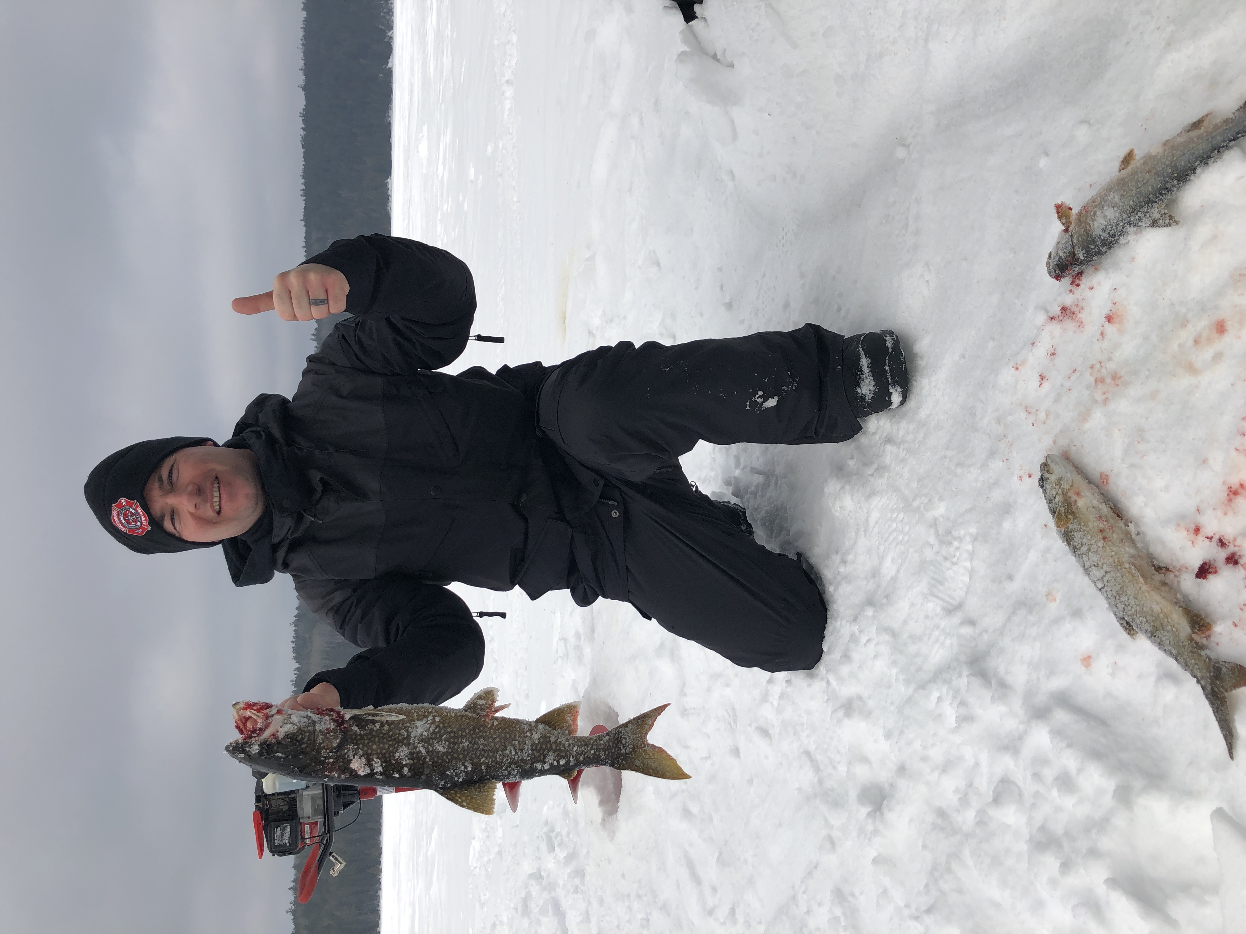 Chief Little Eagle Ice Fishing adventures.