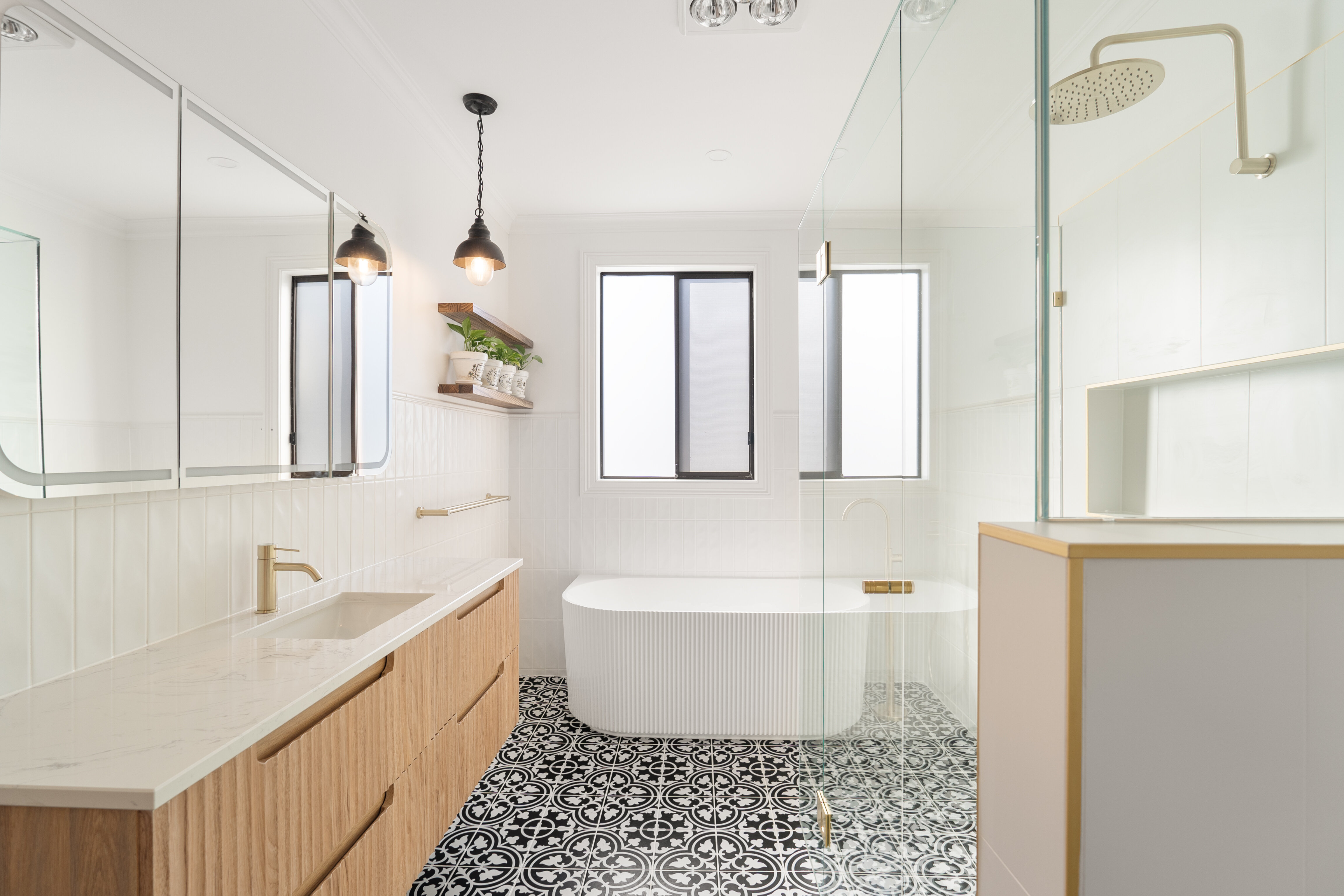 Bathroom renovation project
