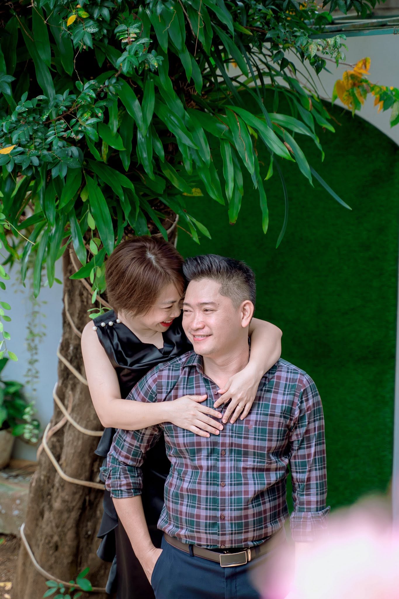Bác sĩ Thu Thủy và gia đình