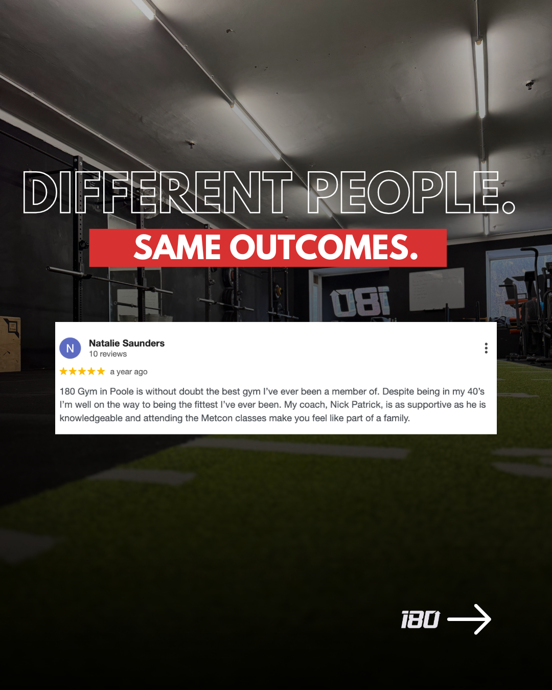 Member review 180 Strength Poole