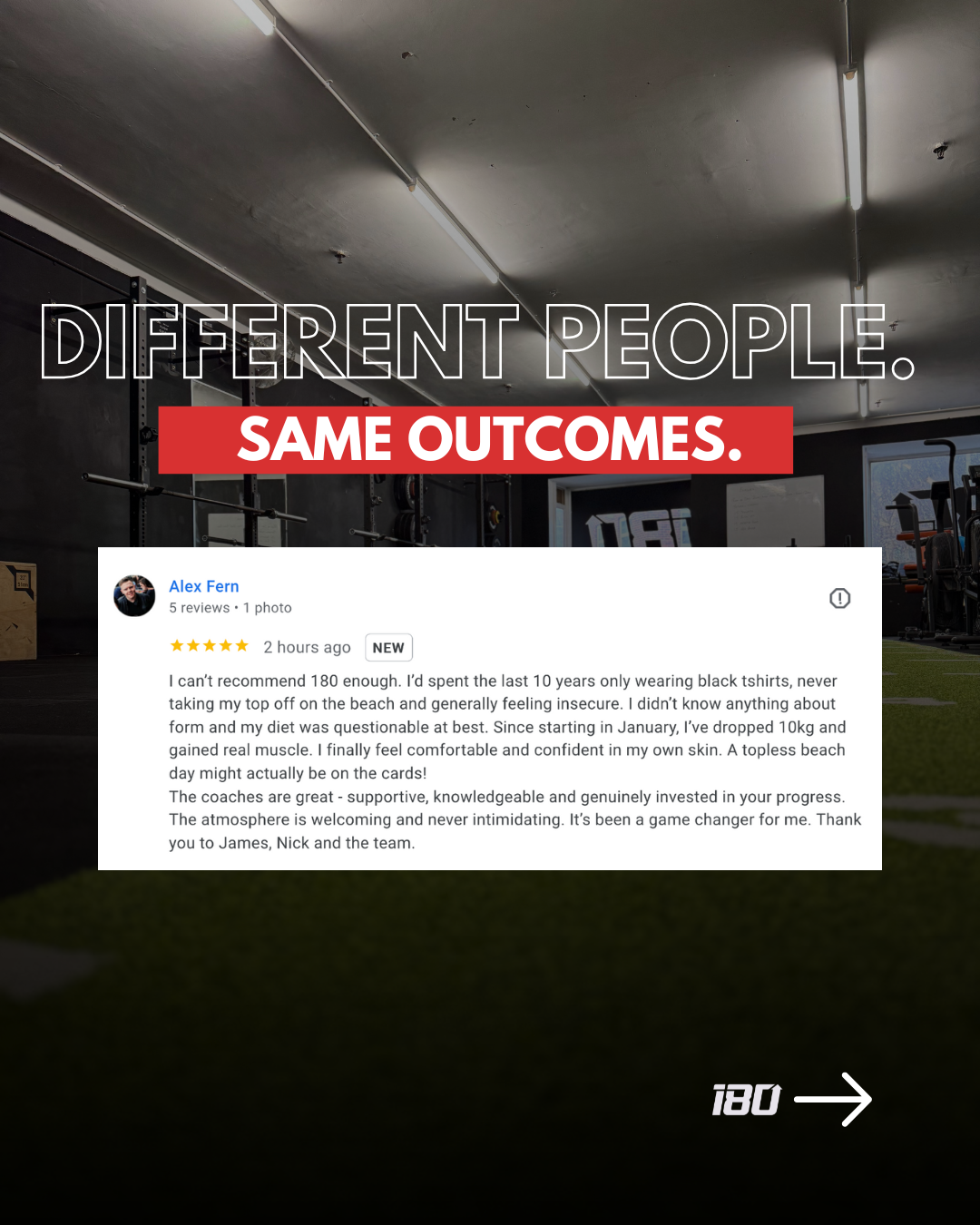 Member review 180 Strength Poole