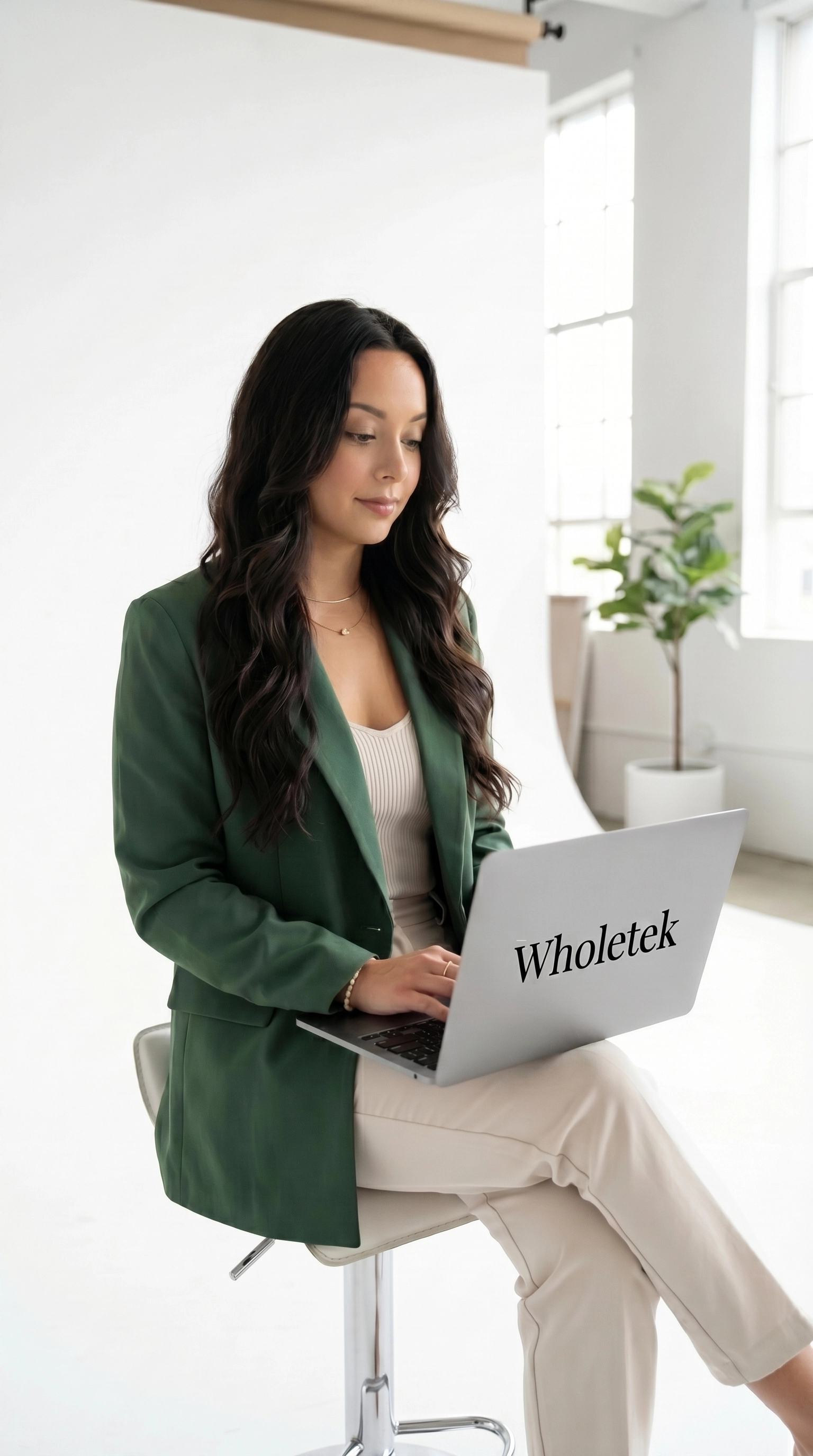 Eva Sazo, founder of Wholetek