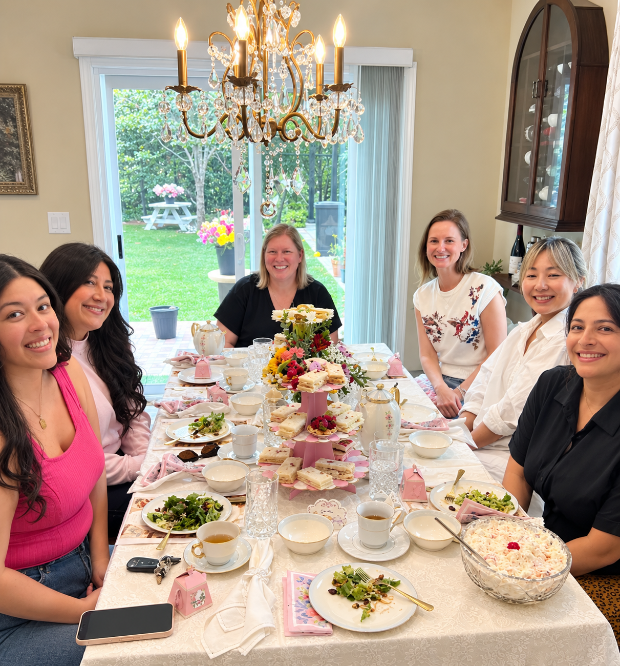 Two people sharing a quiet, supportive conversation at a neutral-toned kitchen table Two people sharing a quiet, supportive conversation at a neutral-toned kitchen table