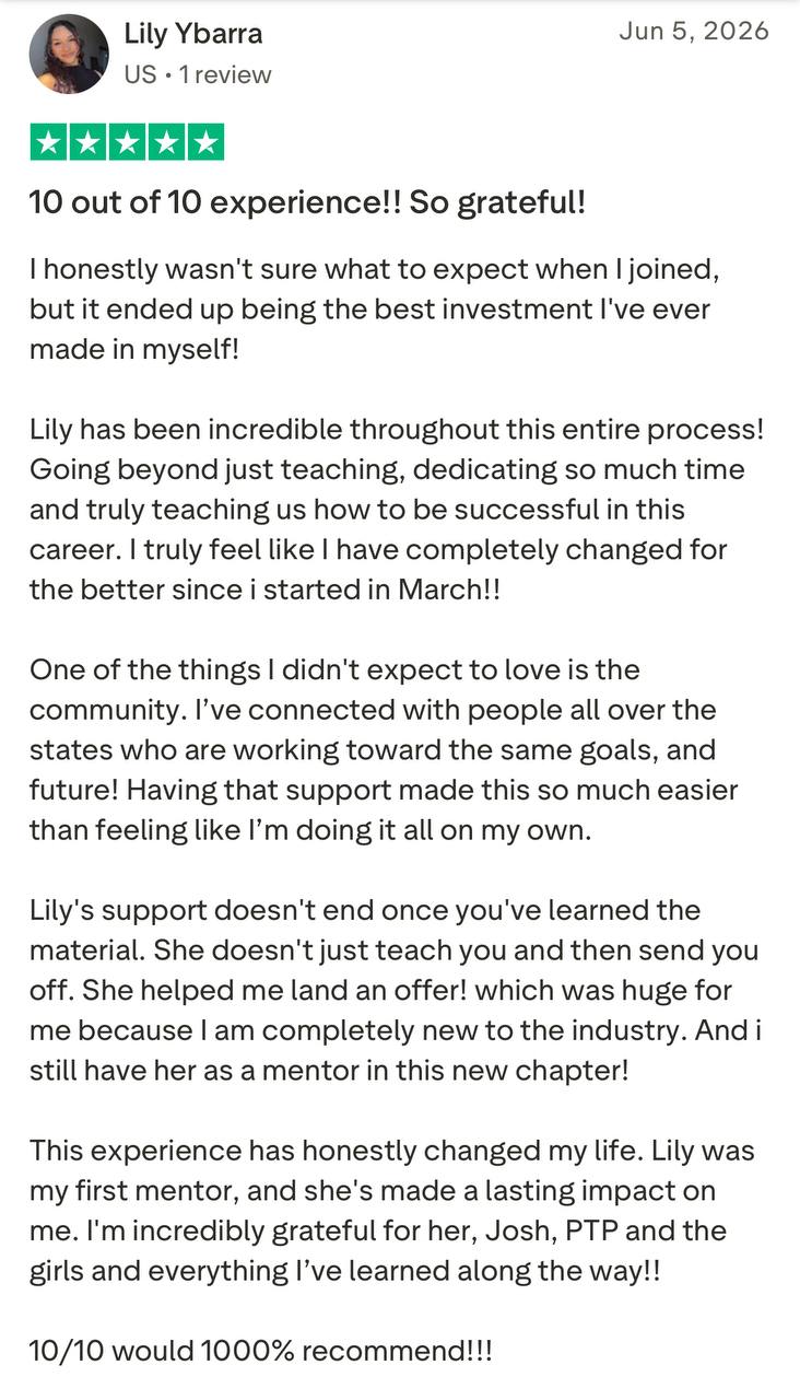 Testimonial screenshot 3