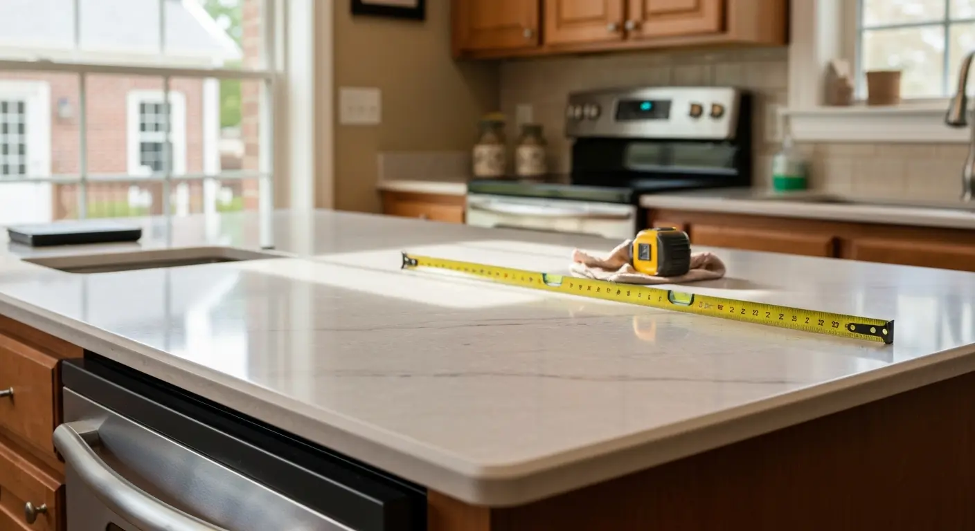 Solid surface countertop