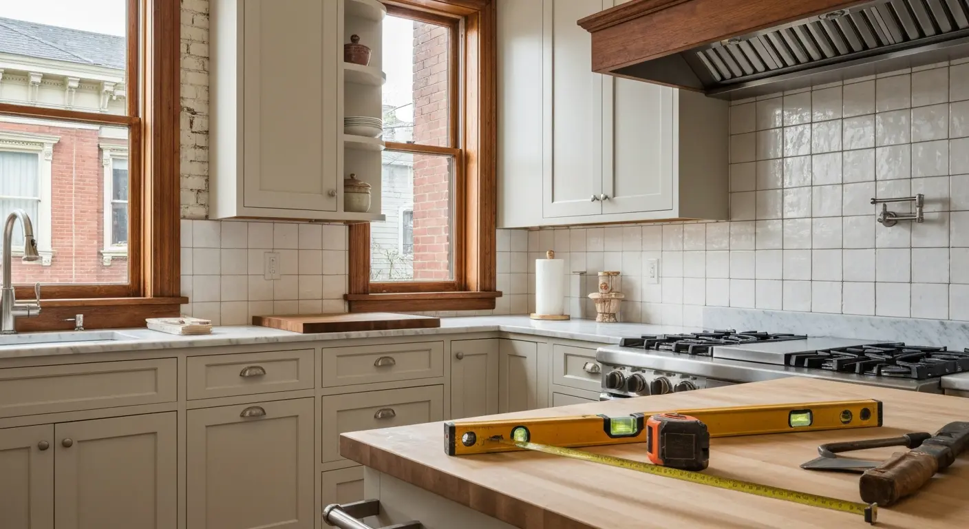 Kitchen remodeling project