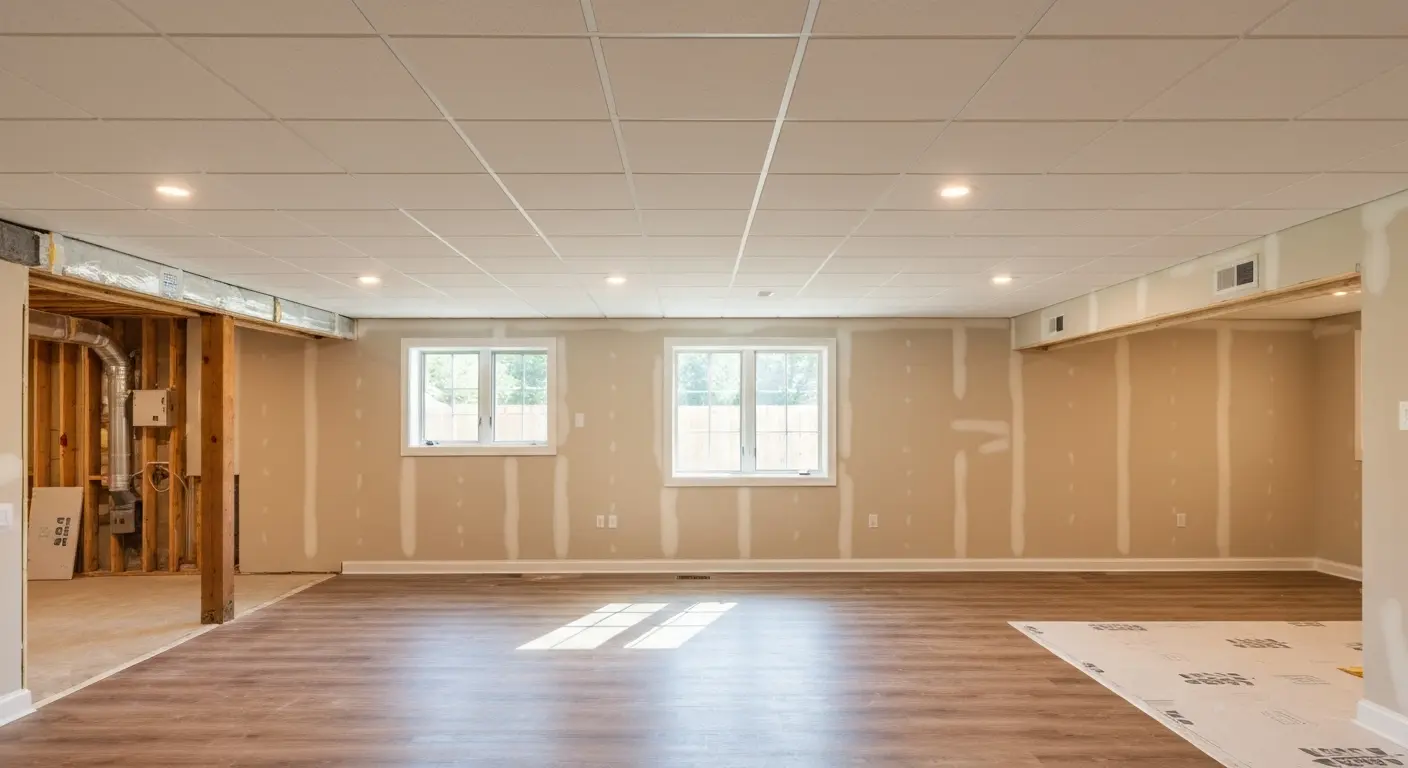 Basement finishing project