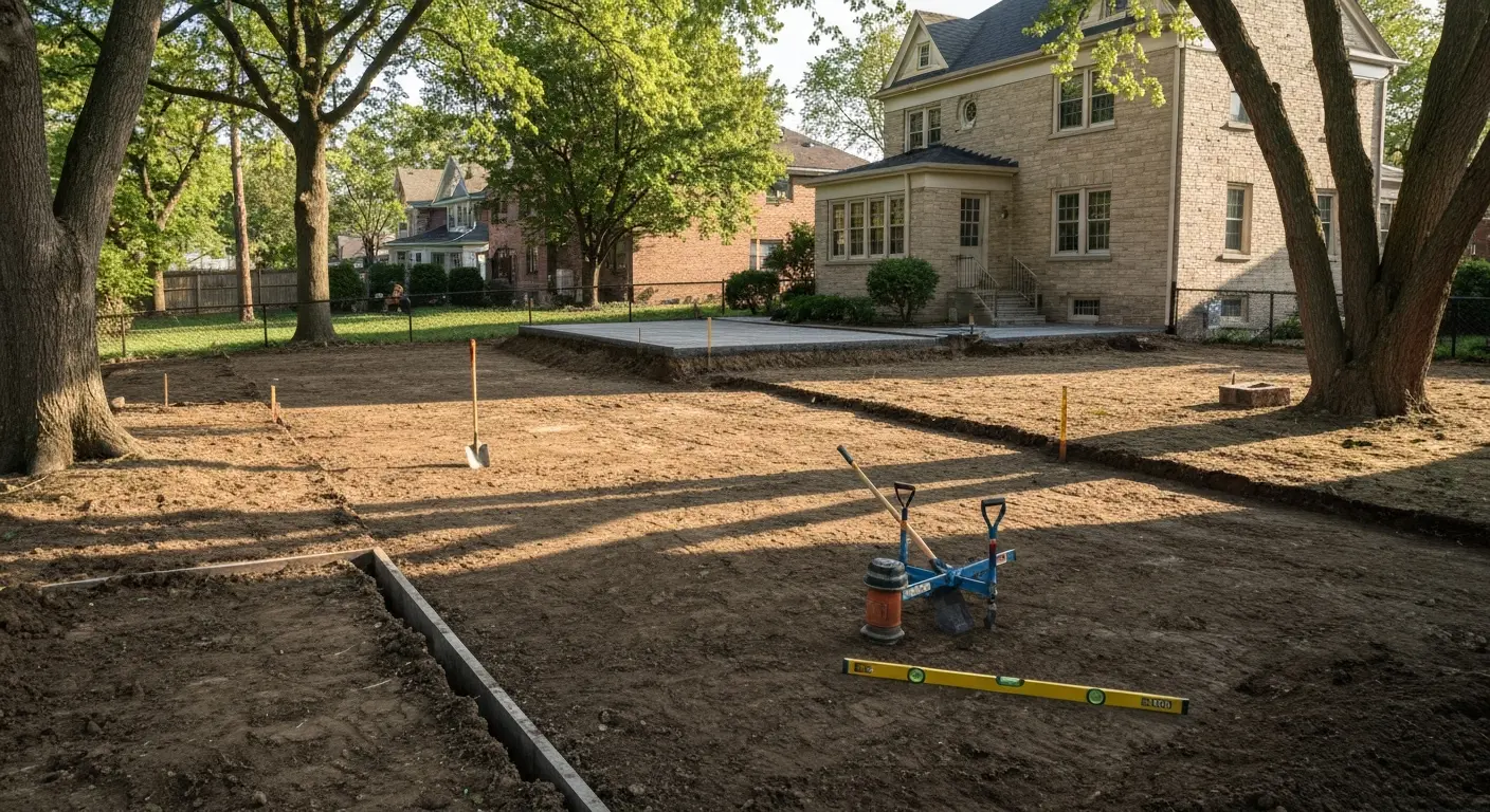 Hardscape preparation