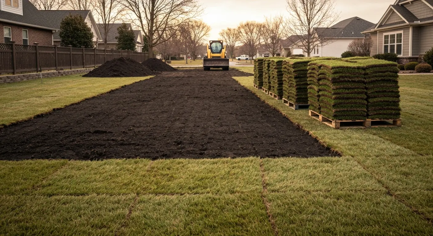 Sod removal and hauling