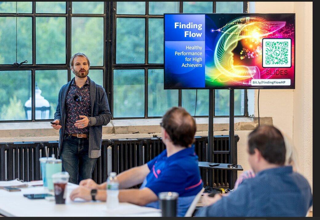Matt speaking — Finding Flow