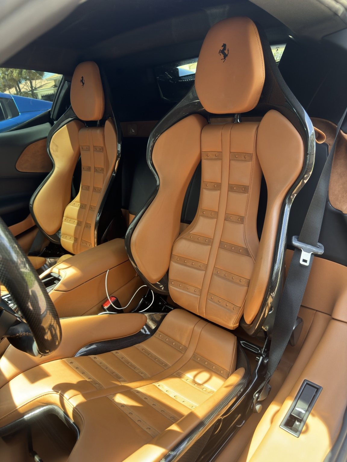 Interior detailing service for a vehicle in Tampa, Florida